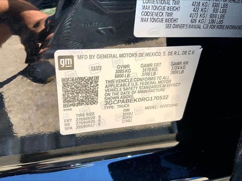 Used 2024 Chevrolet Silverado 1500 Custom RWD image 31