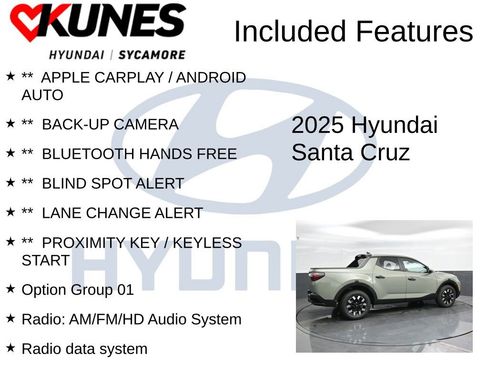 New 2025 Hyundai Santa Cruz SE image 2