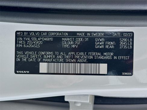 Used 2023 Volvo XC60 B5 Plus w/ Protection Package Premier FWD image 35