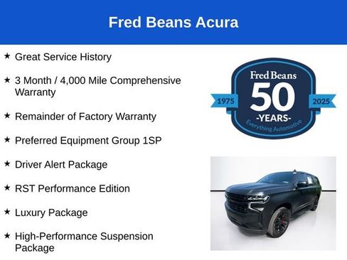 Used 2023 Chevrolet Tahoe RST w/ RST Performance Edition AWD/4WD image 3
