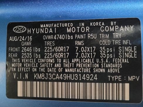 Used 2017 Hyundai Tucson SE image 33