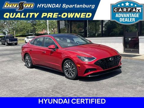 Used 2021 Hyundai Sonata Limited w/ Preferred Accessory Package FWD image 1