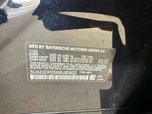 Certified 2024 BMW X3 sDrive30i w/ M Sport Package image 11