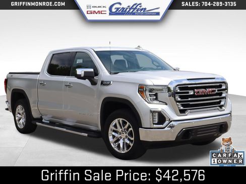 Used 2021 GMC Sierra 1500 SLT w/ SLT Premium Plus Package AWD/4WD image 8