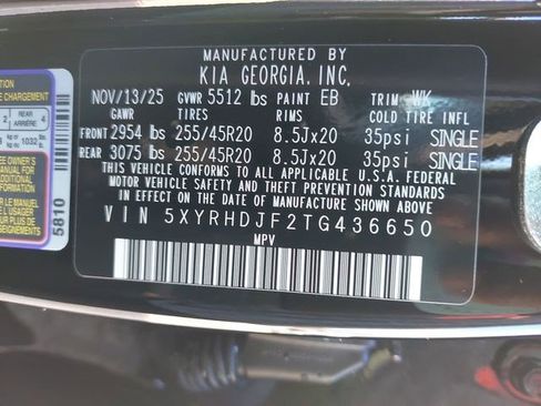 Used 2026 Kia Sorento X-Line EX AWD/4WD image 39