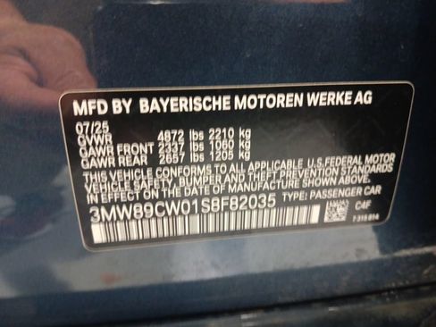 Certified 2025 BMW 330i xDrive Sedan AWD/4WD image 3