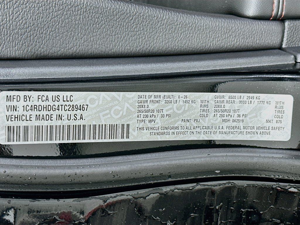 New 2026 Dodge Durango GT w/ Blacktop Package RWD image 18