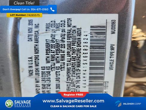 Used 2006 Mitsubishi Endeavor Limited image 17