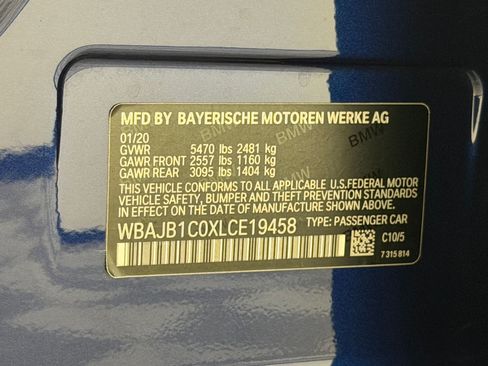 Used 2020 BMW 530e xDrive w/ M Sport Package AWD/4WD image 27
