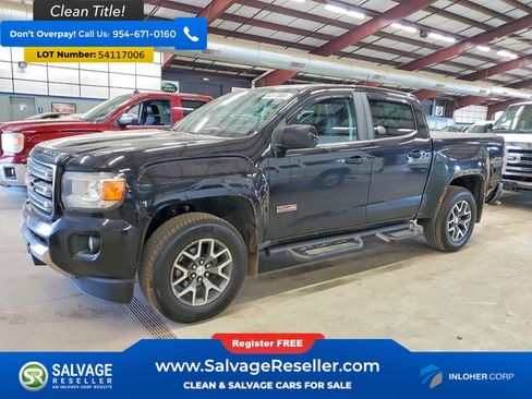 Used 2016 GMC Canyon SLE w/ All Terrain Adventure Package AWD/4WD image 1