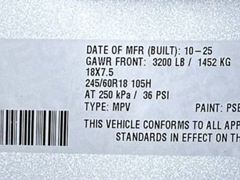 New 2026 Chrysler Pacifica Select image 54