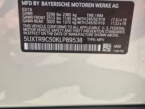 Used 2019 BMW X3 xDrive30i w/ Convenience Package AWD/4WD image 72