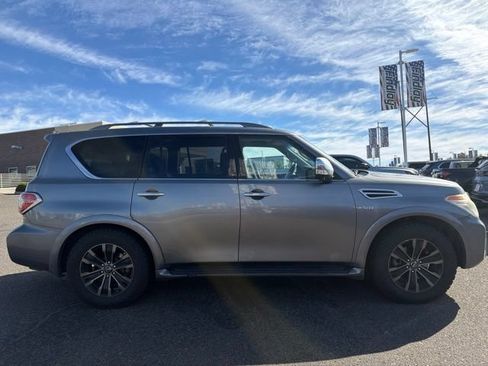 Used 2017 Nissan Armada Platinum w/ Interior Lighting Package AWD/4WD image 4