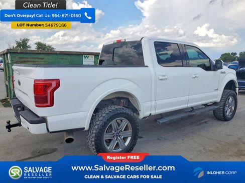 Used 2015 Ford F150 Lariat AWD/4WD image 4