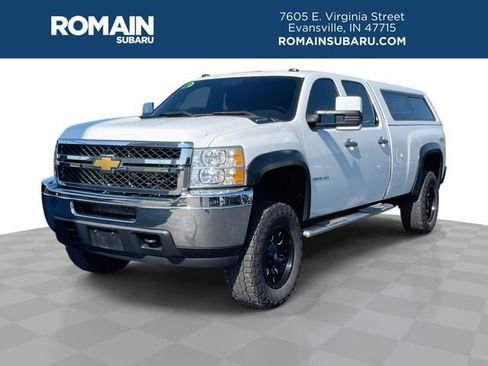 Used 2012 Chevrolet Silverado 3500 W/T w/ Snow Plow Prep Package AWD/4WD image 1
