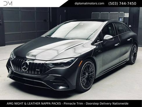 Used 2023 Mercedes-Benz EQE AMG 4MATIC Sedan image 1