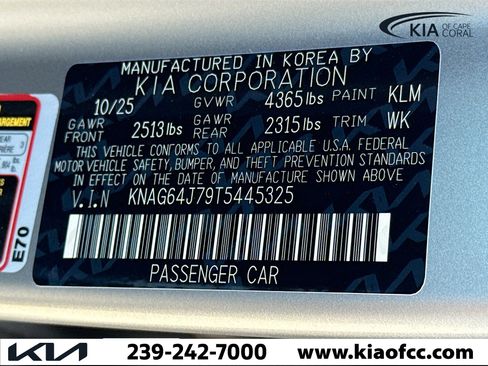 New 2026 Kia K5 GT-Line w/ GT-Line Red Interior Package image 41