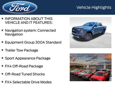 New 2025 Ford Ranger XLT w/ FX4 Off-Road Package image 4