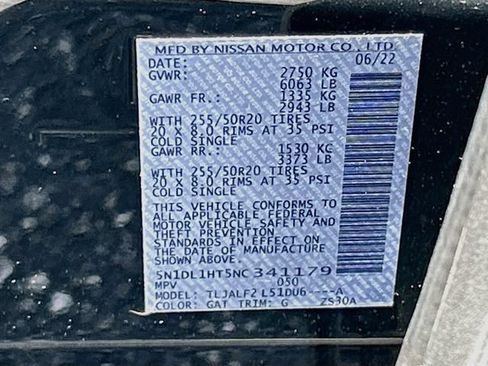 Used 2022 INFINITI QX60 Autograph w/ Cargo Package FWD image 35