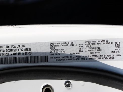 Used 2024 RAM 2500 Big Horn w/ Off Road Package image 48