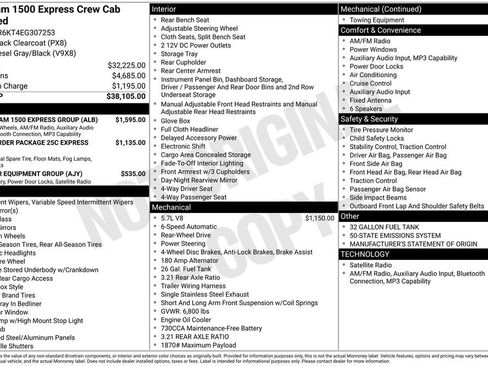 Used 2014 RAM 1500 Express w/ Black Ram 1500 Express Group RWD image 6