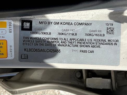 Used 2020 Chevrolet Spark LT image 33