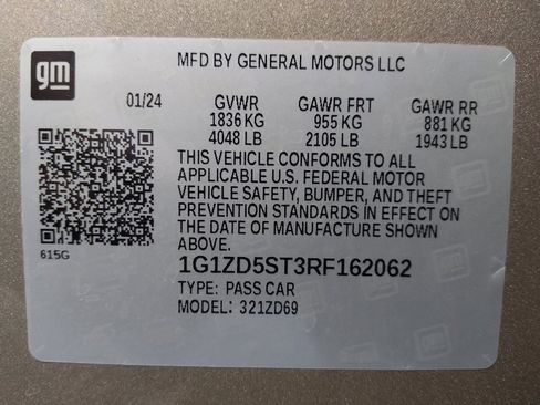 Used 2024 Chevrolet Malibu LT FWD image 33