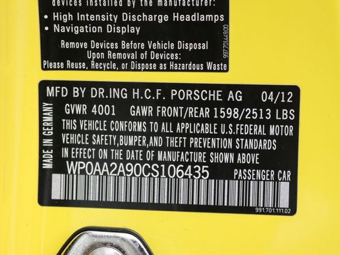 Used 2012 Porsche 911 Carrera RWD image 40