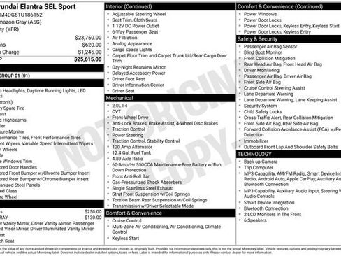 New 2026 Hyundai Elantra Sport FWD image 27