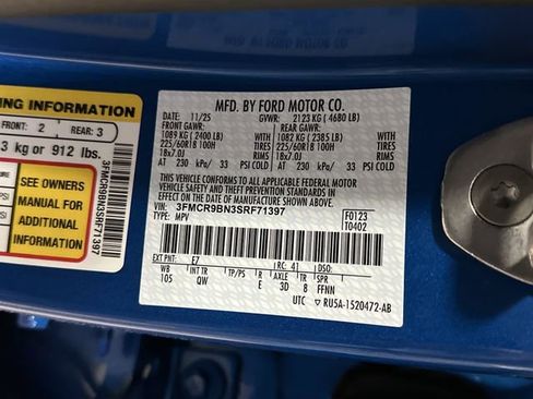 New 2025 Ford Bronco Sport Big Bend w/ Convenience Package image 37