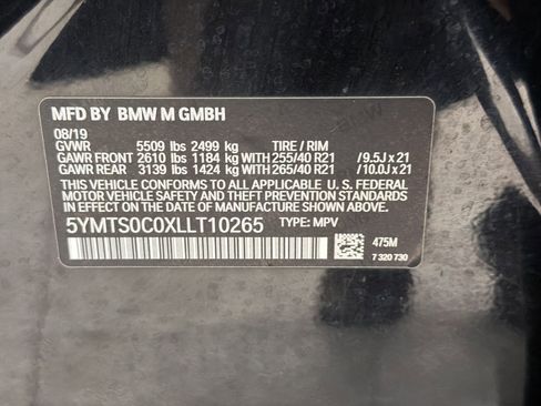 Used 2020 BMW X3 M w/ Executive Package AWD/4WD image 20