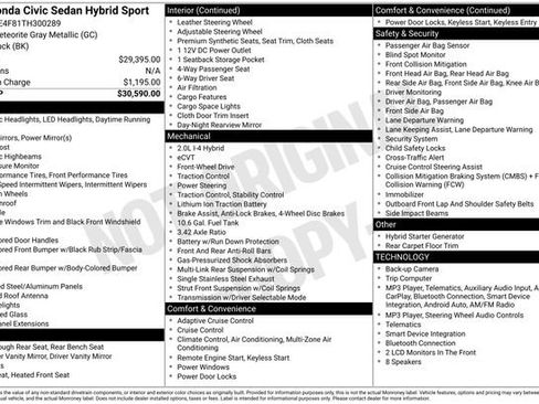 Used 2026 Honda Civic Sport image 11