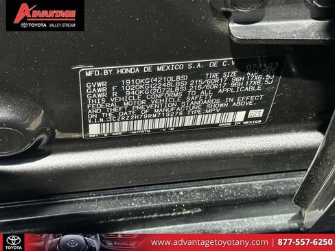 Used 2024 Honda HR-V EX-L image 20