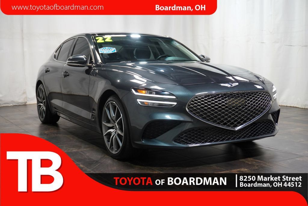 Used 2022 Genesis G70 2.0T w/ Prestige Package AWD/4WD image 1