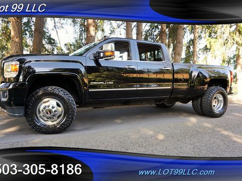 Used 2015 GMC Sierra 3500 Denali w/ Duramax Plus Package AWD/4WD image 5