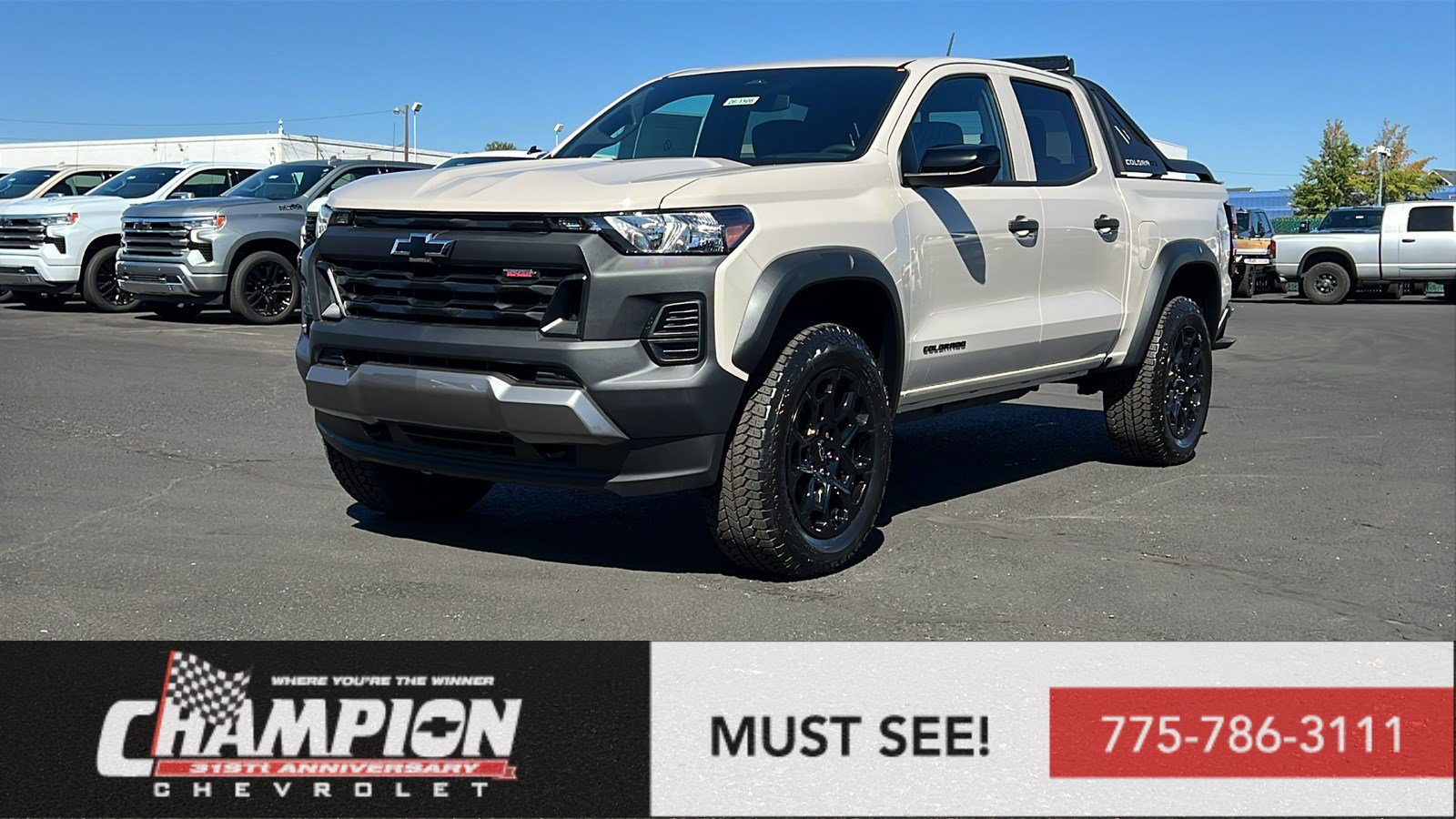 New 2026 Chevrolet Colorado Trail Boss w/ Midnight Edition AWD/4WD image 1