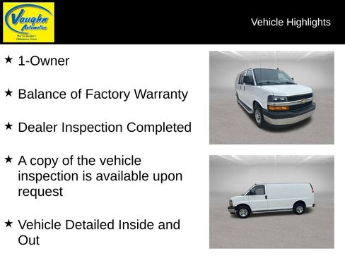 Used 2024 Chevrolet Express 2500 w/ Driver Convenience Package image 2