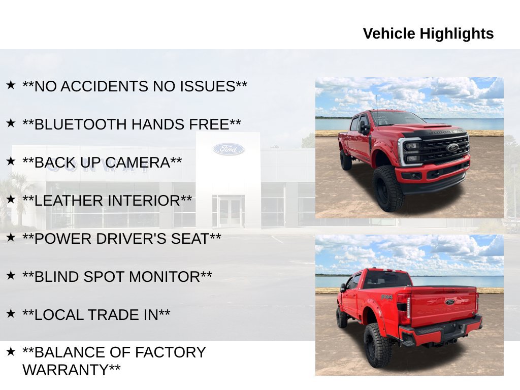 Used 2024 Ford F250 Lariat w/ Black Appearance Package AWD/4WD image 6