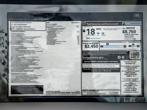 New 2026 Land Rover Range Rover Sport SV image 37