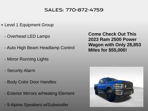 Used 2023 RAM 2500 Power Wagon w/ Level 1 Equipment Group image 26