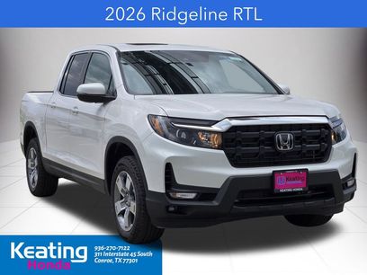 New 2026 Honda Ridgeline RTL