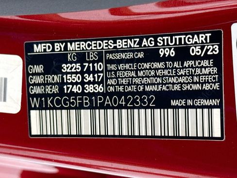 Certified 2023 Mercedes-Benz EQS AMG 4MATIC image 33