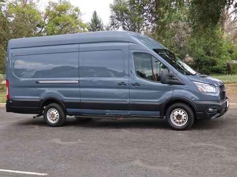 Used 2022 Ford Transit 250 148 High Roof Extended AWD w/ Parcel Delivery Package image 2