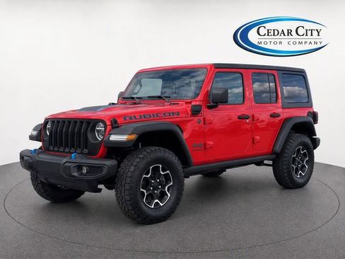 Used 2022 Jeep Wrangler Unlimited Rubicon 4xe AWD/4WD image 1