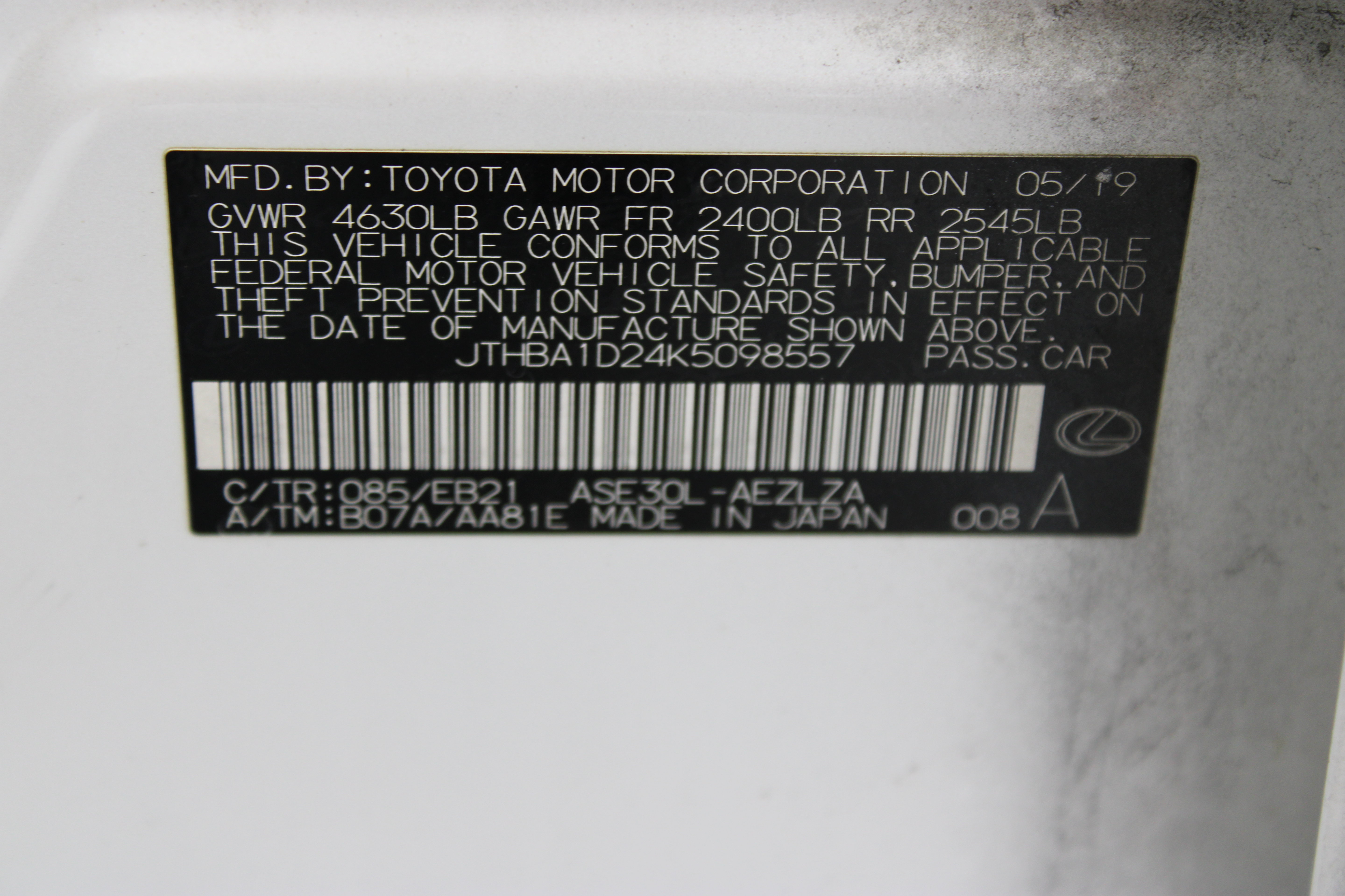 Used 2019 Lexus IS 300 w/ Premium Package RWD image 43