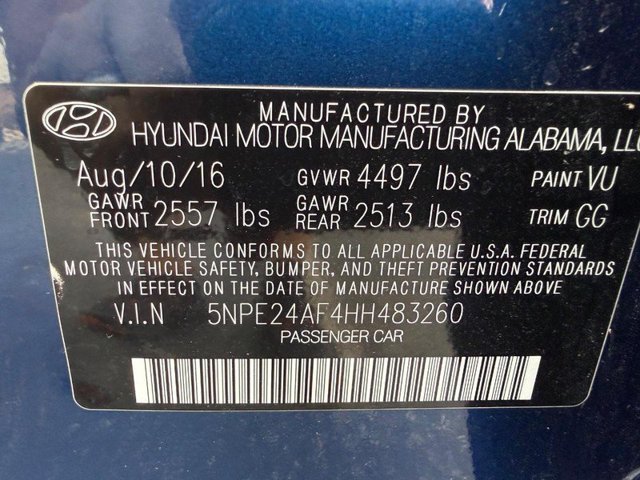 Used 2017 Hyundai Sonata SE FWD image 30