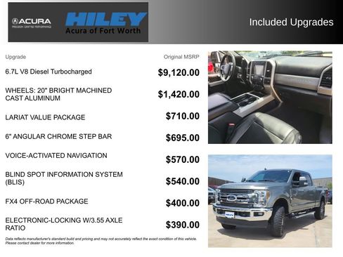 Used 2019 Ford F250 Lariat w/ Lariat Value Package AWD/4WD image 5