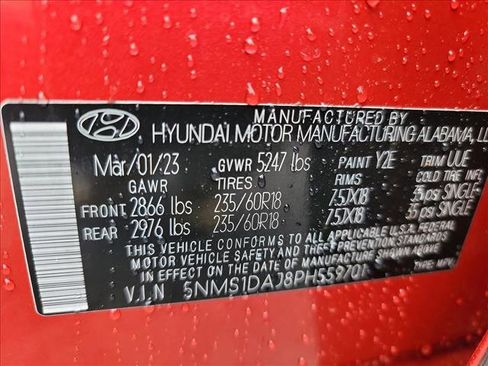 Used 2023 Hyundai Santa Fe SE AWD/4WD image 23
