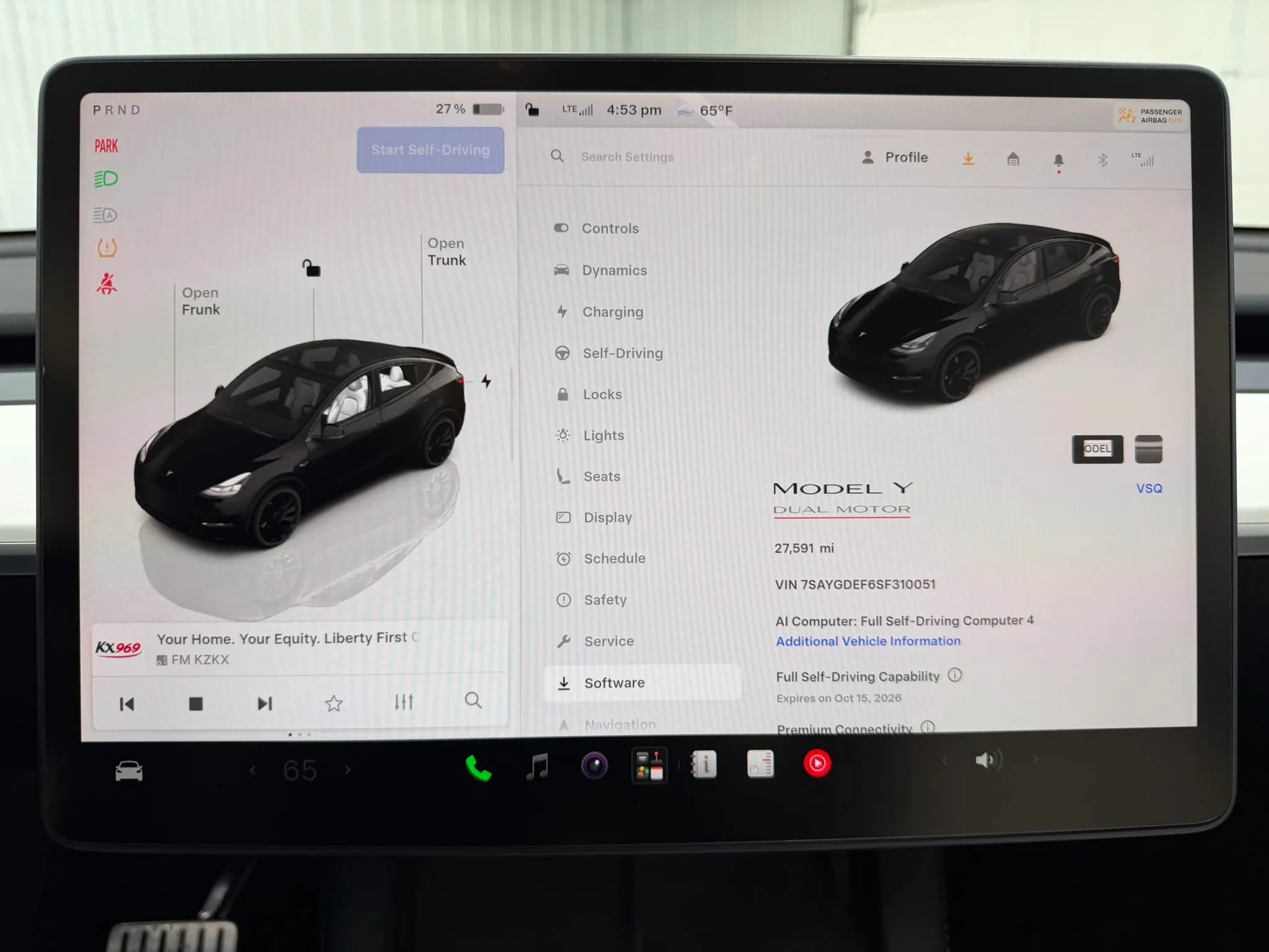 Used 2025 Tesla Model Y Performance AWD/4WD image 22