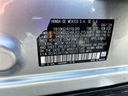 Used 2025 Honda HR-V EX-L image 31